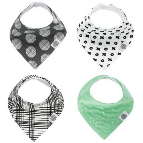 Parker Baby Co. Bandana Drool Bibs 4 Pack, Color: Denver