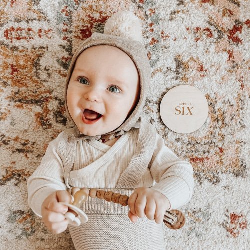 15 Wooden Baby Milestone Cards Set — The Short Years