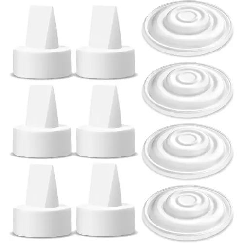 Maymom Pump Parts Compatible with Spectra S1 Spectra S2 Spectra 9 Plus Incl Duckbill Valve Silicone Membrane Spectra Replace Spectra Duckbill Valve S2 Replacement Parts Not Original Spectra Pump Parts