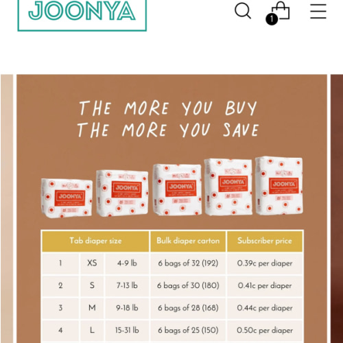 Diaper Bulk Carton
