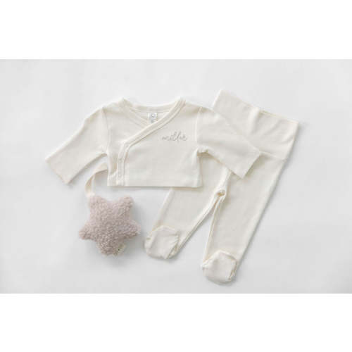 The Embroidered Kimono Set