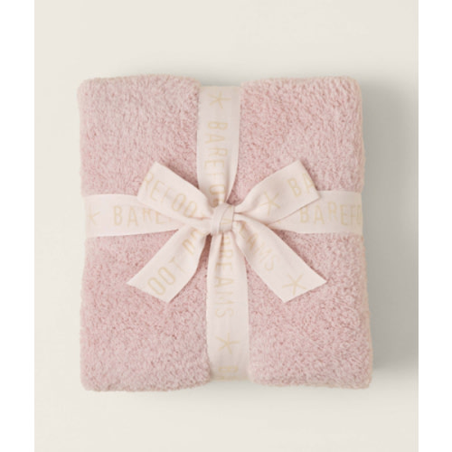 Barefoot Dreams CozyChic® Stroller Blanket - Dusty Rose
