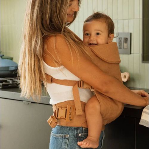 Willow Aerial Carrier- Brown Baby Carriers for Bonding in Style – WildBird