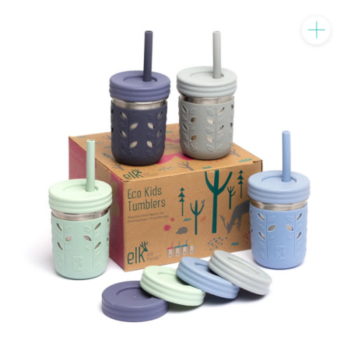 Stainless Steel 10oz Drinking Tumblers + Food Storage