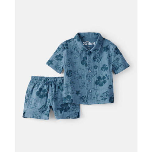 Baby Disney© Lilo & Stitch 2-Piece Gauze Outfit Set - Carter's | Carter's