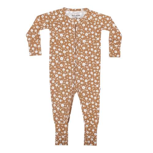 Camel Floral Zip Romper
– Brave Little Ones