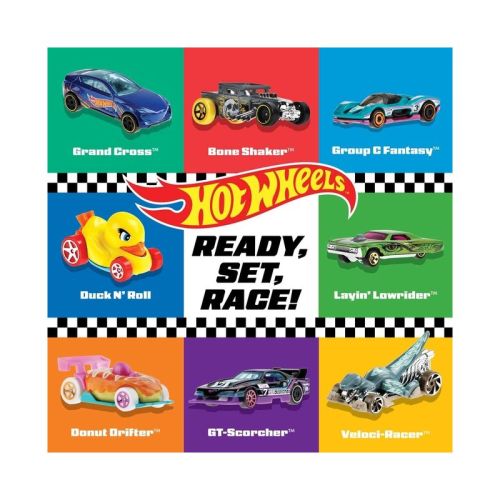 Hot Wheels: Ready, Set, Race! - by Mattel (Board Book)
