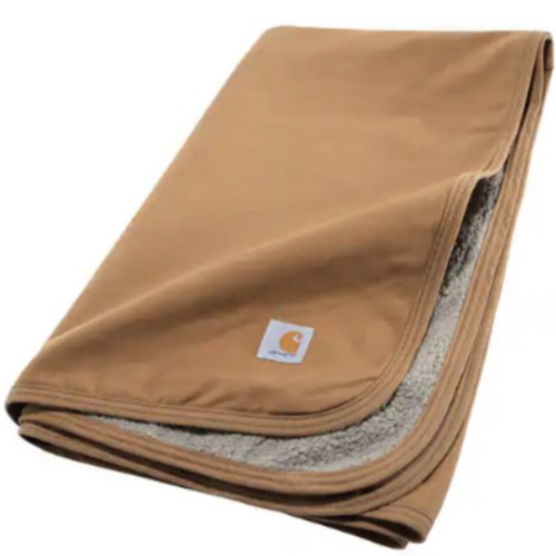 Firm Duck Sherpa-Lined Blanket | Carhartt Brown | Carhartt