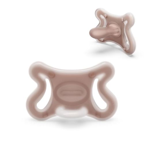 Suavinex Zero Zero Silicone Baby Pacifier w/SX Pro Physiological Pacifier Nipple (0-6M),Deep