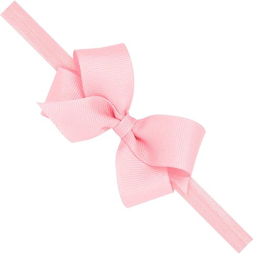Girl's Mini Classic Grosgrain Bow on Baby Band