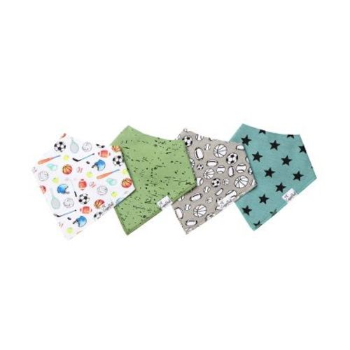 Copper Pearl Bandana Bib Set - Lumberjack - 4pc