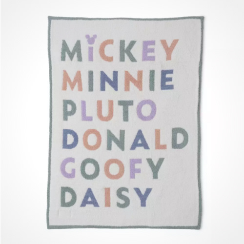 Mickey Mouse and Friends Stroller Blanket by Barefoot Dreams | Disney Store