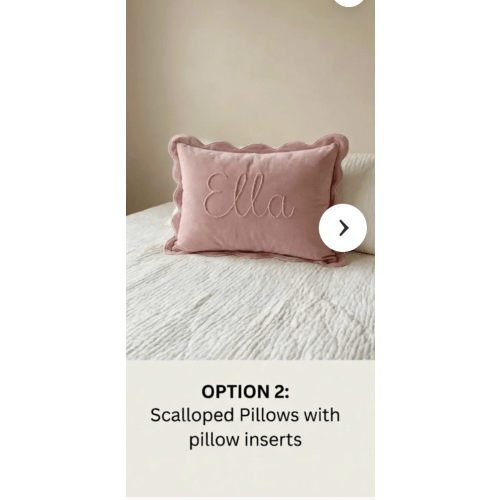 "Charlotte" Pillow