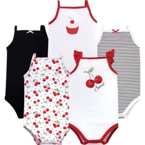 Soft Cotton Sleeveless Infant Bodysuits, 3-6M