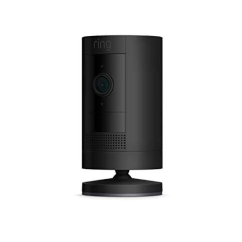 Ring Stick Up Cam Battery | Weather-Resistant Outdoor Camera, Live View, Color Night Vision, Two-way Talk, Motion alerts, Works with Alexa | Black