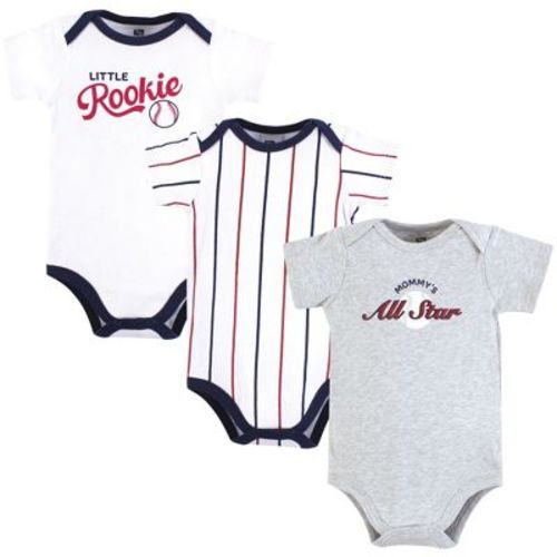 Hudson Baby Infant Boy Cotton Bodysuits, Mommys All Star, 3-6 Months