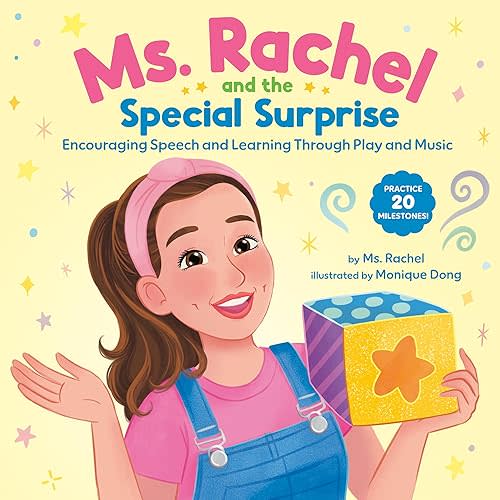 Ms. Rachel and the Special Surprise: Encouraging Speech and Learning Through Play and Music (Books by Ms. Rachel) Hardcover – Picture Book, September 24, 2024