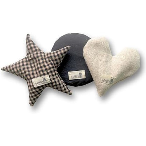 Kids Natural Flax Seed Cold Packs (3-Pack) – Gel-Free Hot/Cold Boo Boo Compress, Soft Fabric for Gentle Cooling & Comfort