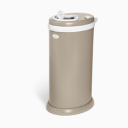 Ubbi Ubbi x Babylist Matte Steel Diaper Pail - Matte Taupe