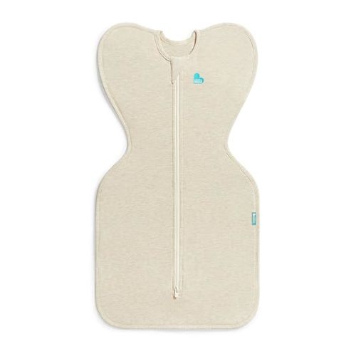 Love To Dream Swaddle UP, Sleep Sack 0-3 Months, Self-Soothing, Improves Sleep, Snug Fit Helps Calm Startle Reflex, Baby Essentials Must Haves Newborn, 1.0 TOG, 8-13 lbs, Oatmeal
