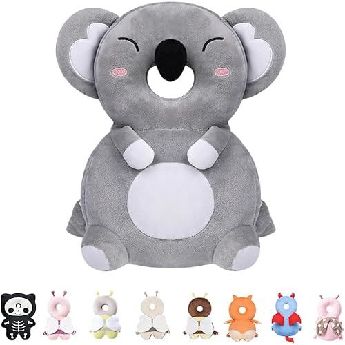 Baby Head Protector Backpack for Falling Crawling and Walking Toddler Essentials Harness Infant Koala Toys Helmets Baby Lover Gifts for 0.5-3 Years 6-12 Months