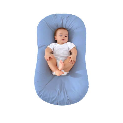 Child Lounger Pillow,Soft and breathable nest recliner, suitable for co-sleeping, unisex recliner