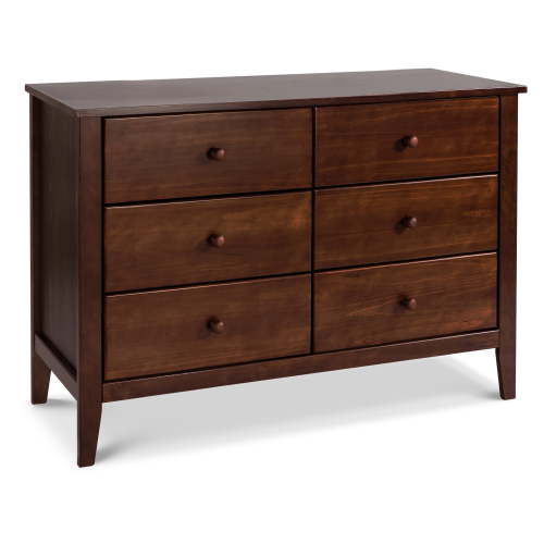 Carter's by DaVinci Morgan 6-Drawer Dresser in Espresso