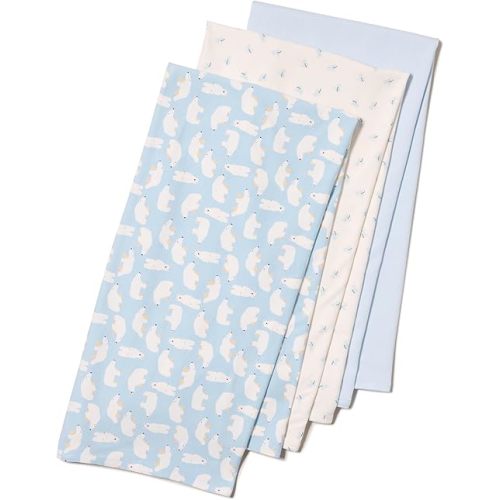 Amazon Essentials x Sofia Grainge Unisex Babies' Swaddle Blanket, Pack of 3