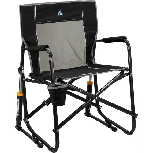GCI OUTDOOR Freestyle Rocker Outdoor Rocking Chair with Beverage Holder