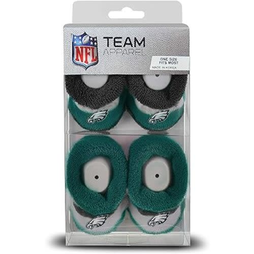 FBF - NFL Team Logo Pro Stripe Infant Bootie Socks 0-12 Months - 2 Pack
