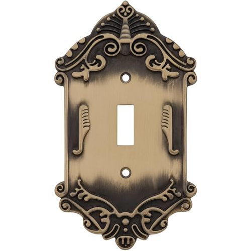 Nostalgic Warehouse Victorian Light Switch Cover Plate