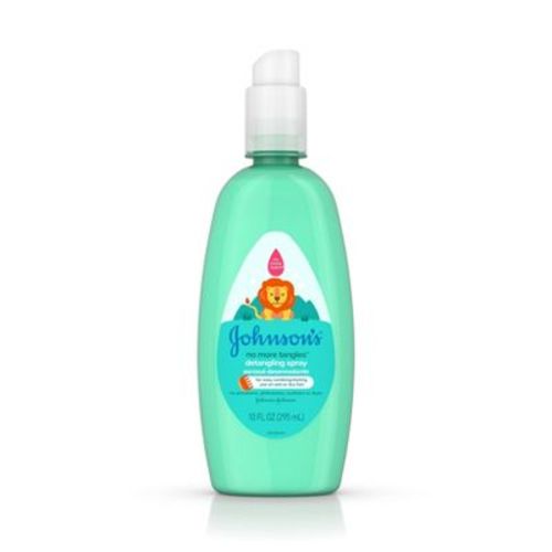 Johnson's No More Tangles Toddler & Kids Hair Detangling Spray To Unlock Knots In Hair - 10 Fl Oz