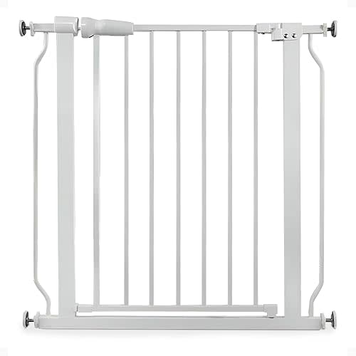 BalanceFrom Walk Thru Safety Gate for Baby and Pets, Doorways, Stairways, Hallways, Fits 29.1-33.8 Inch Openings, 36 Inch Height, Graphite