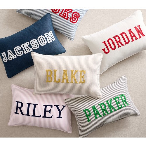 Monogram Name Pillow Cover