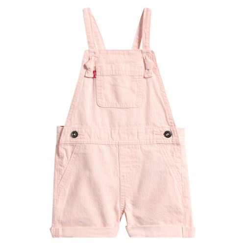 Cotton Denim Short Overalls - 6M