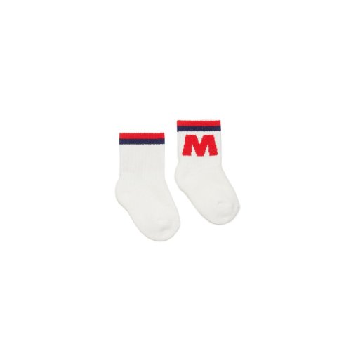 Marni Kids Two-Tone Striped Terry Socks