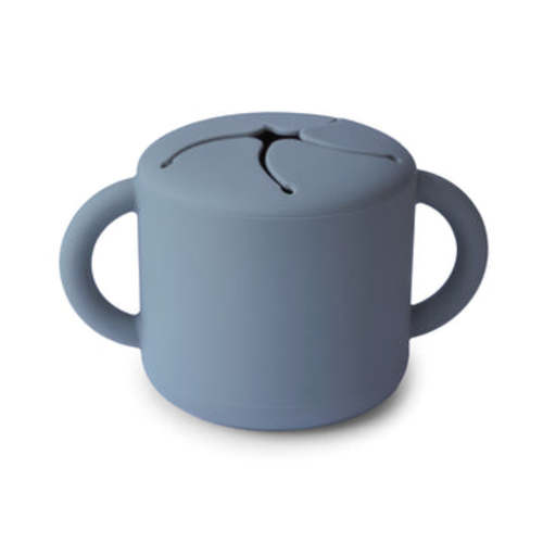 Mushie Baby Silicone Snack Cup - Tradewinds