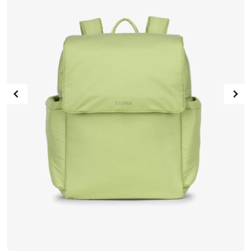 Diaper Backpack with Laptop Sleeve - LIME
