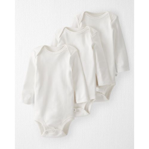 Baby 3-Pack Organic Cotton Bodysuits - Carter's | Carter's