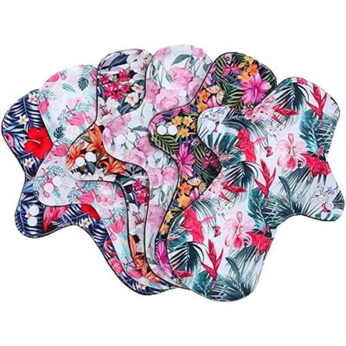 7pcs/Set XL Reusable Incontinence Washable Cloth Pads