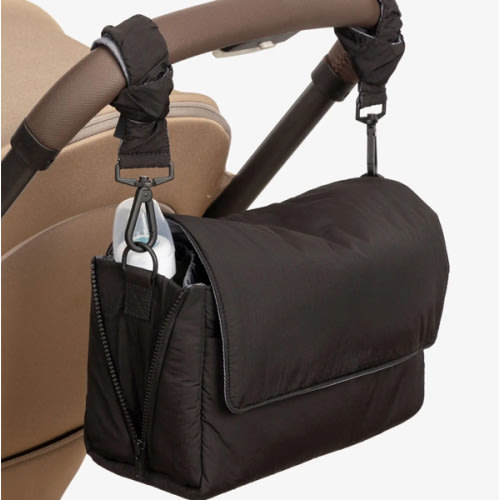 Convertible Stroller Caddy Crossbody in Black | CALPAK