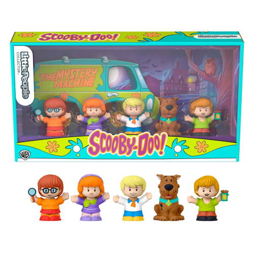Little People Collector Scooby-Doo TV Series Special Edition Set for Fans, 5 Figures