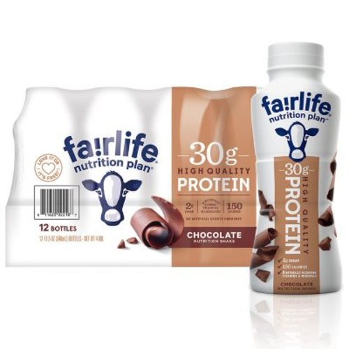 Fairlife Nutrition Plan 30g Protein Shake, Chocolate (11.5 fl. oz., 12 pk.) - Sam's Club