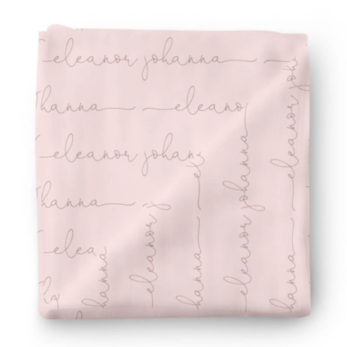 Personalized Baby Name Swaddle Blanket | Caden Lane