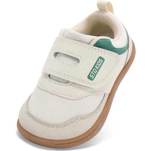 STQ KIDS Toddler Wide Toe Box Shoes Barefoot Boys Girls Fashion Sneakers