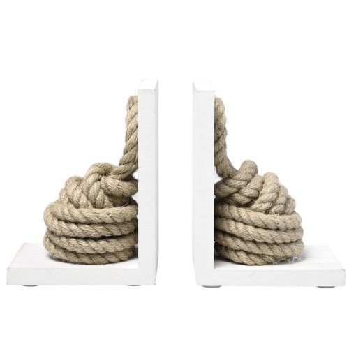 Breakwater Bay Nautical Non-skid Bookends & Reviews | Wayfair