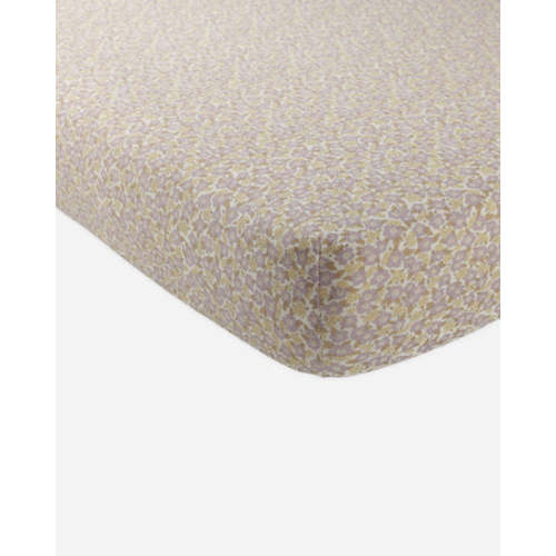 Bamboo Crib Sheet || Purple Floral