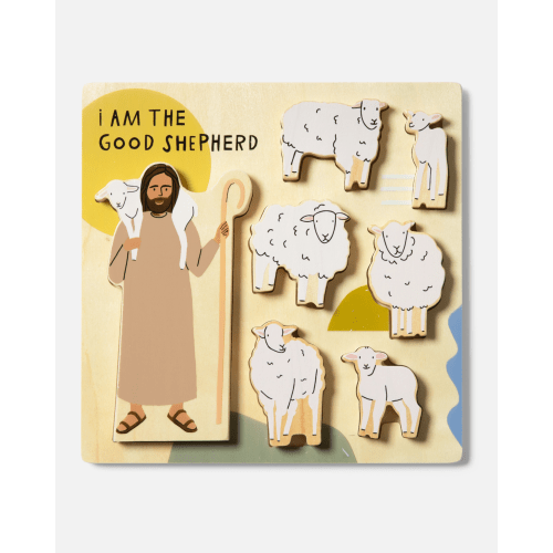 Good Shepherd Wooden Puzzle | Be A Heart Toy