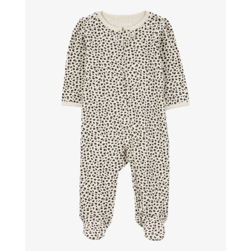 Baby Floral 2-Way Zip Cotton Sleep & Play Pajamas - Carter's | Carter's