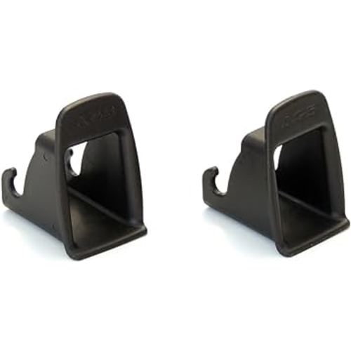 1 Pair Car Seat Isofix Guide Groove Car Child Seat ISOFIX Locater Guide Universal Fit Black